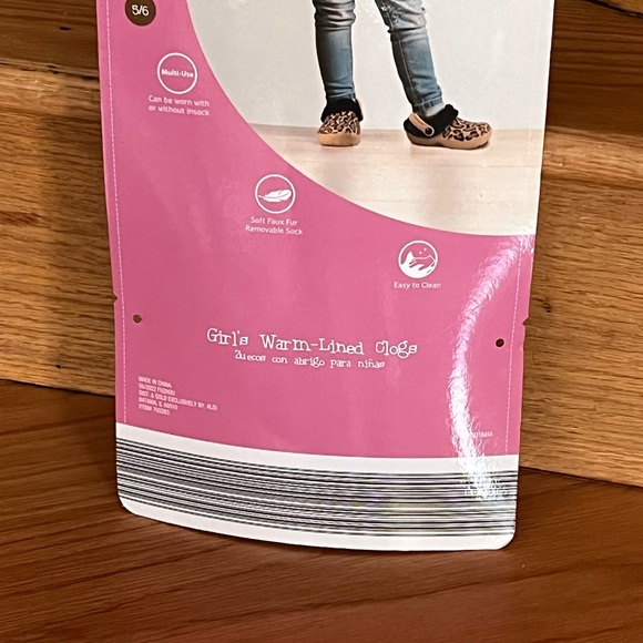 Lily and Dan warm lined clogs size 5/6 - Picture 4 of 4